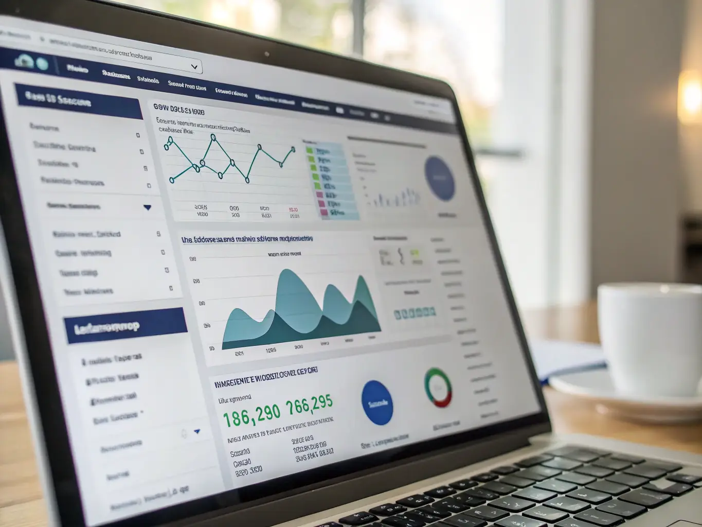 A dashboard displaying key performance indicators (KPIs) related to lead generation, such as deliverability rates, open rates, and qualified appointments booked, showcasing Lead Made Easy's commitment to transparent reporting.